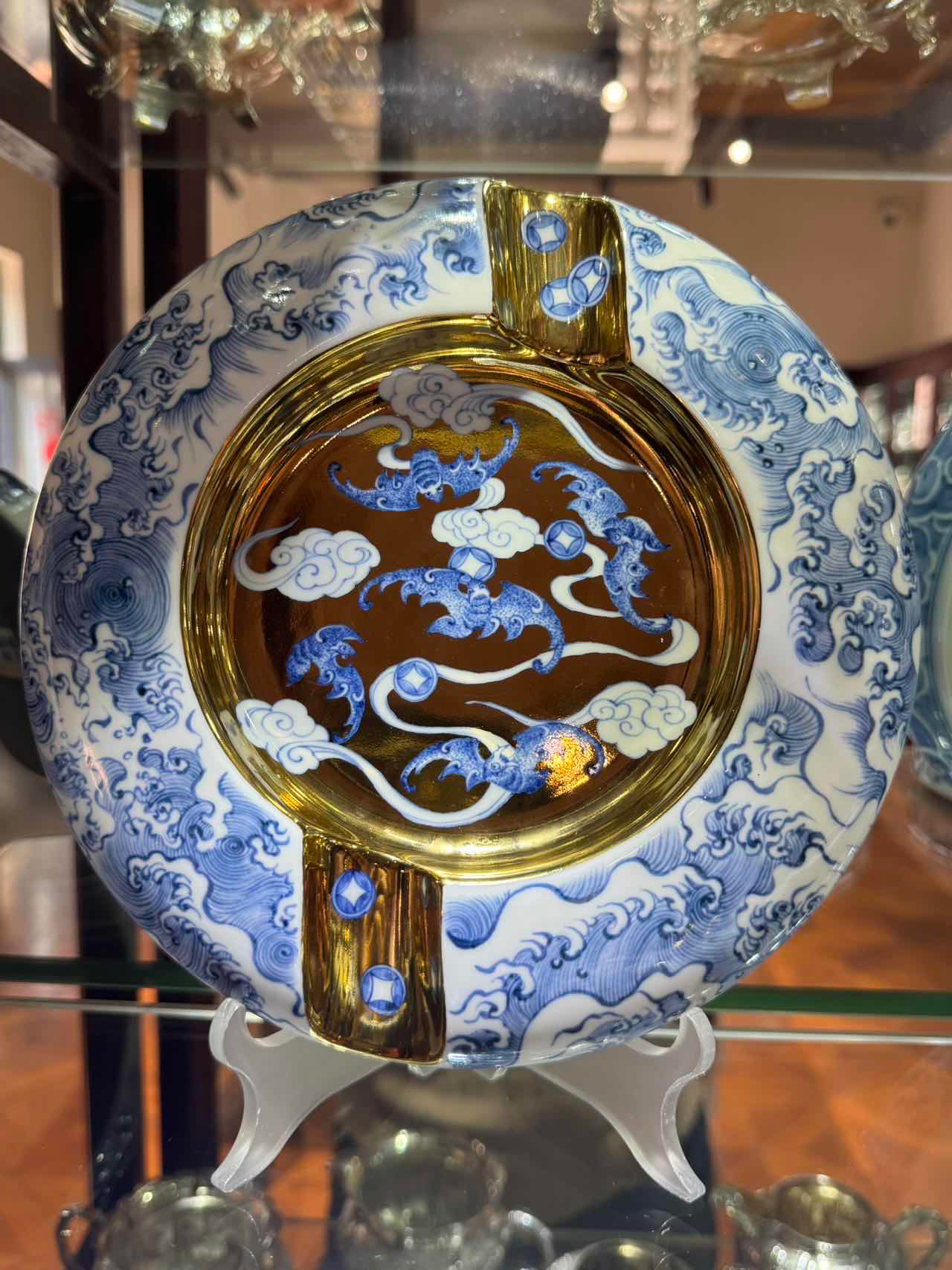 福海八方大双口，陶瓷雪茄缸产品照片